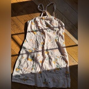 Wild Fable Orange Print Mini Dress